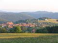 Nordansicht an einem sonnigen Tag