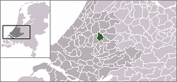 Location of Waddinxveen