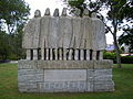 Monumentos aos Emigrantes na Praza do Emigrante.