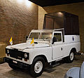 La Land Rover 110 in servizio dai primi anni '80 fino al 2002.