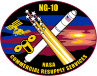 Emblemat Cygnus CRS NG-10