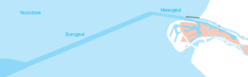 Plan de l'Eurogeul au-delà du Maasvlakte 2.