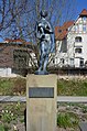 Zum 100. Geburtstag von Fehrle im Jahre 1984 im Stadtgarten in Schwäbisch Gmünd aufgestellte Skulptur