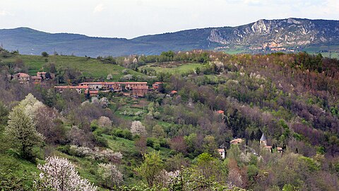 Gabachou (au fond Roquefixade)