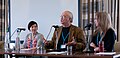 Joe Nickell, Hayley Stevens and Deborah Hyde on the Paranormal Investigations Panel at QED Con 2012.