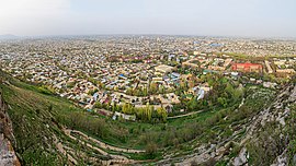 Pemandangan panorama Osh