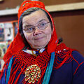 Sami woman of Norway