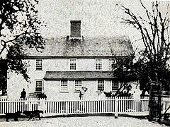 Smith-Appleby House in Smithfield with a modified chimney