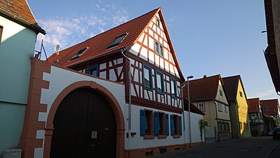 Hofreite und Fachwerk im Ortskern