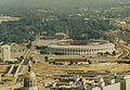 Luftbild des Stadiumareals