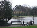 El Temple budista de la Pagode de Vincennes a la vora del lac Daumesnil.