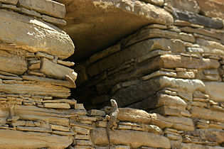 Chaco Ruins Window Detail, Chaco Culture National Historic Park, NM