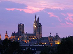 Skyline of Coutances