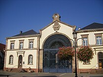 Hopfenhalle Ansicht von Osten