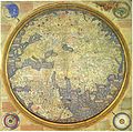 Mappamondo di Fra Mauro, 1459, Museo Correr