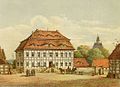 „Neuer Hof“ zwischen 1875 und 1877, Lithographie, Alexander Duncker