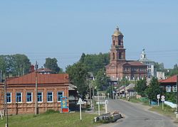 The selo of Vilgort in Cherdynsky District