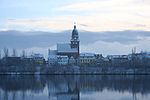 Marienkyrkan i vintern