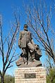 Monument to L. I. Lutugin, founder of the city