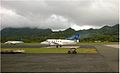 Flugzeuge der Air Rarotonga auf dem Vorfeld des Flughafens Rarotonga