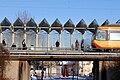 Tramstation Bretten Stadtmitte in het centrum van Bretten