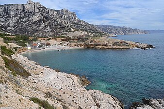 Le calanque de Marseilleveyre.