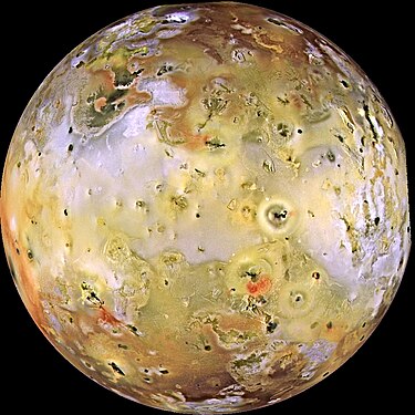 The moon Io.