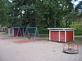 Swings in the park