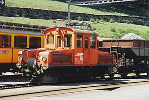 RhB Ge 2/2 Nr. 161 in Poschiavo