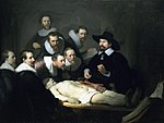 Lección de anatomía del Dr. Nicolaes Tulp