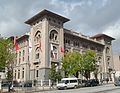 Image 21First Ziraat Bank Headquarters (1925–29) in Ankara designed by Giulio Mongeri is an important symbol of the First National Architectural Movement. (from Culture of Turkey)