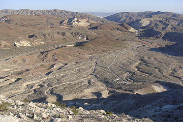 An alluvial plain in the center of the park