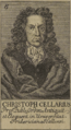 Q62674 Christoph Cellarius geboren op 22 november 1638 overleden op 4 juni 1707