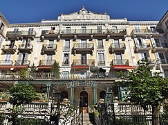 Vue d'un monument historique d'Aix-les-Bains.