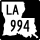 Louisiana Highway 994 marker