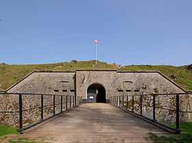 Entrée du fort du Parmont.