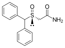 Armodafinil structure.svg