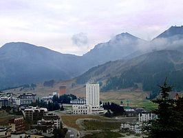 Hotelkolonie op de Colle di Sestriere