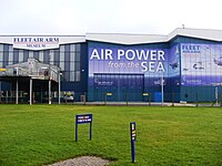 Außenansicht des Fleet Air Arm Museum