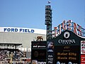 A Ford Field közvetlenül a park mellett van.