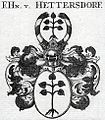 Wappen der Freiherrn von Hettersdorf