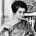 Indira Gandhi op 29 maart 1966 geboren op 19 november 1917