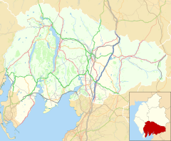 Windermere is located in the former South Lakeland district