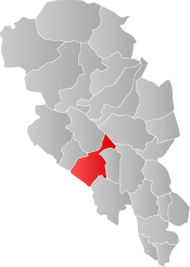 Nord-Aurdal within Oppland