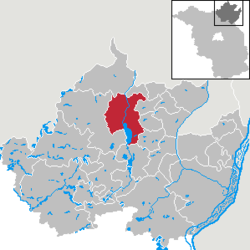 Prenzlau – Mappa