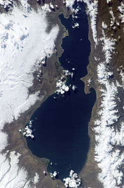 Mapa do Lago Sevan