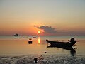 Atardecer en playa Sairee.