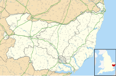 Darsham is located in Suffolk