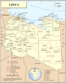 Image 36A map of Libya (from Libya)