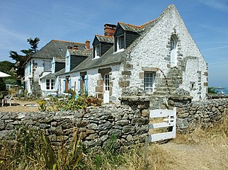 Maison du peintre Marin Marie à Chausey.